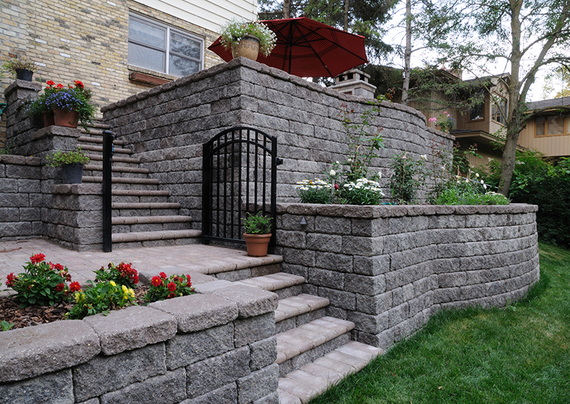 Retaining Wall System in Alexandria MN