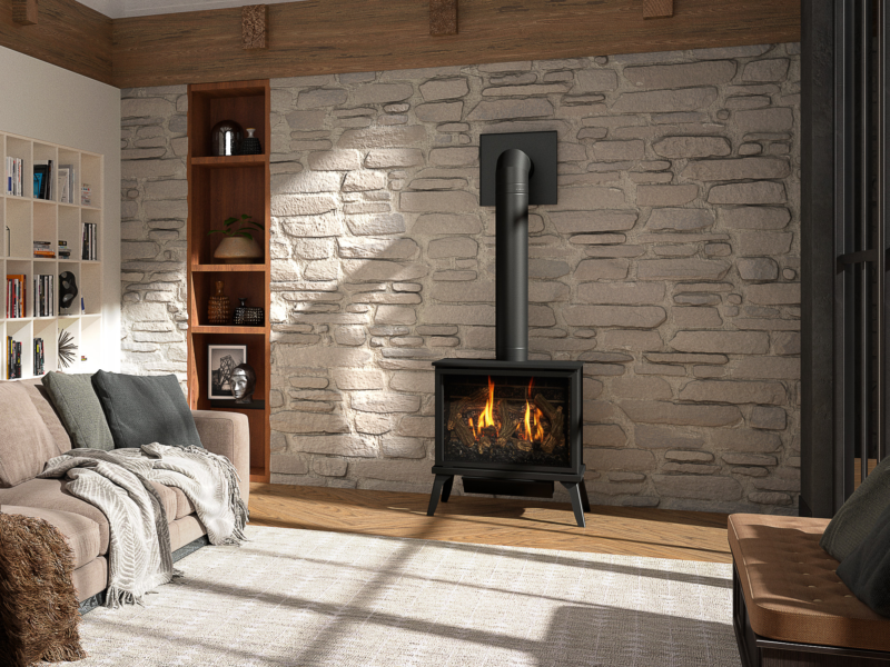 Free Standing Fireplace