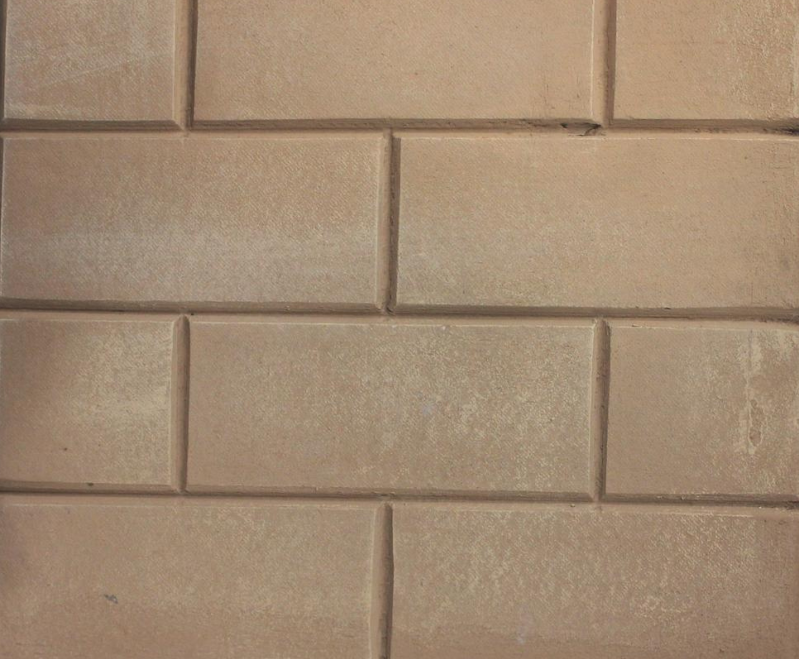 Stacked Tan Brick